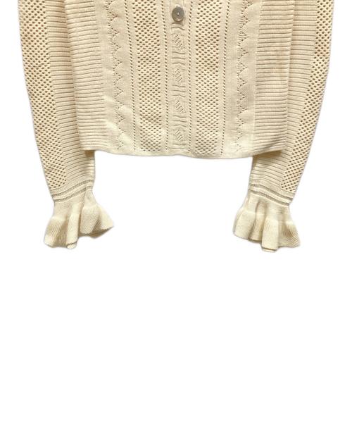Honey mi Honey（ハニーミーハニー）Honey mi Honey (ハニーミーハニー) 薄手カーディガン ブラウン サイズ:Fの古着・服飾アイテム