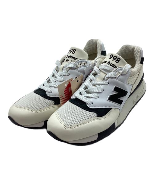 NEW BALANCE（ニューバランス）NEW BALANCE (ニューバランス) スニーカー ホワイト サイズ:27 未使用品の古着・服飾アイテム