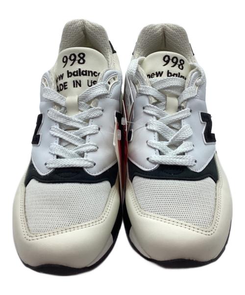 NEW BALANCE（ニューバランス）NEW BALANCE (ニューバランス) スニーカー ホワイト サイズ:27 未使用品の古着・服飾アイテム