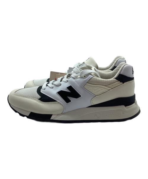 NEW BALANCE（ニューバランス）NEW BALANCE (ニューバランス) スニーカー ホワイト サイズ:27 未使用品の古着・服飾アイテム