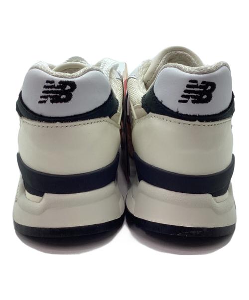 NEW BALANCE（ニューバランス）NEW BALANCE (ニューバランス) スニーカー ホワイト サイズ:27 未使用品の古着・服飾アイテム