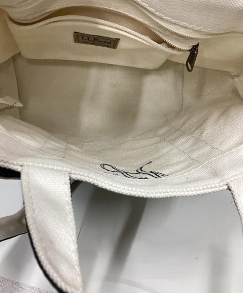 L.L.Bean（エルエルビーン）L.L.Bean (エルエルビーン) 2WAYバッグ ホワイト×ブラックの古着・服飾アイテム
