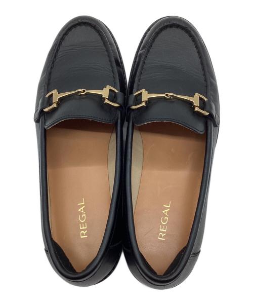 REGAL（リーガル）REGAL (リーガル) ビットローファー ブラック サイズ:23.5の古着・服飾アイテム
