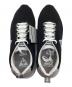 中古・古着 le coq sportif (ルコックスポルティフ) スニーカー ブラック サイズ:27 未使用品：3500円