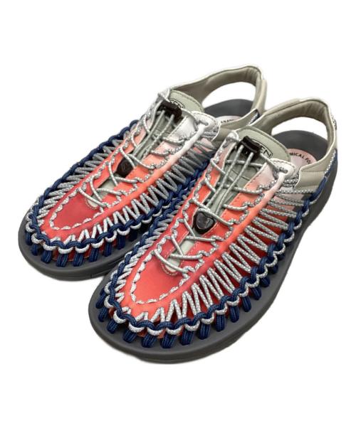 KEEN（キーン）KEEN (キーン) サンダル ブルー×レッド サイズ:29の古着・服飾アイテム