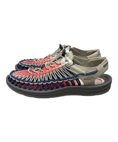 KEEN（キーン）KEEN (キーン) サンダル ブルー×レッド サイズ:29の古着・服飾アイテム