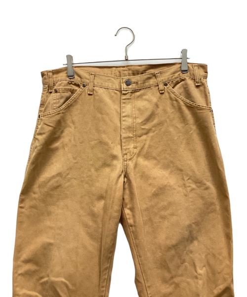 Dickies（ディッキーズ）Dickies (ディッキーズ) ペインターパンツ ブラウン サイズ:36の古着・服飾アイテム