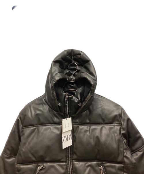 ZARA（ザラ）ZARA (ザラ) 中綿ジャケット ダークブラウン サイズ:USA SIZE Sの古着・服飾アイテム
