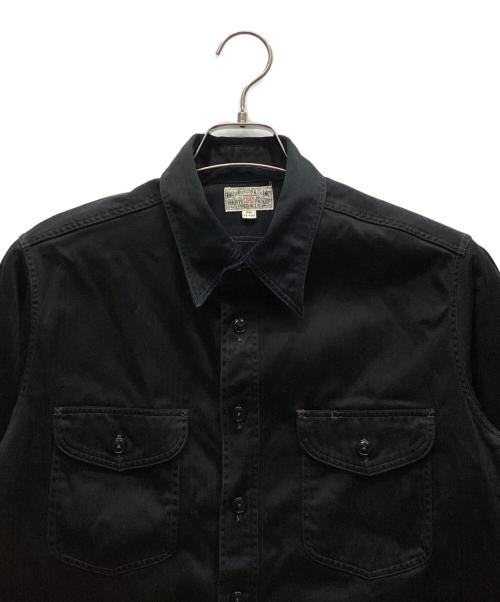BUZZ RICKSON'S（バズリクソンズ）BUZZ RICKSON'S (バズリクソンズ) 長袖シャツ ブラック サイズ:Lの古着・服飾アイテム