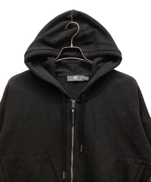 adidas（アディダス）adidas (アディダス) STELLA McCARTNEY (ステラマッカートニー) ジップパーカー ブラック サイズ:OTの古着・服飾アイテム