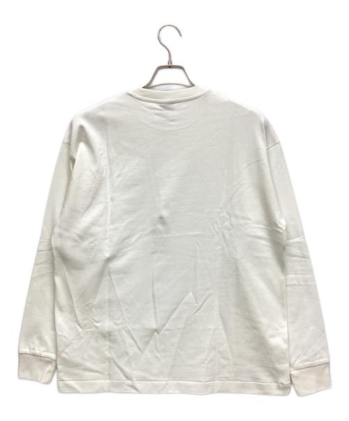 NEW BALANCE（ニューバランス）NEW BALANCE (ニューバランス) 長袖カットソー ホワイト サイズ:M 未使用品の古着・服飾アイテム
