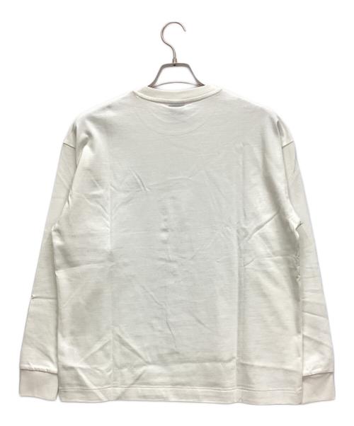 NEW BALANCE（ニューバランス）NEW BALANCE (ニューバランス) 長袖カットソー ホワイト サイズ:M 未使用品の古着・服飾アイテム