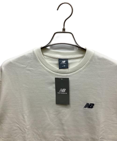 NEW BALANCE（ニューバランス）NEW BALANCE (ニューバランス) 長袖カットソー ホワイト サイズ:M 未使用品の古着・服飾アイテム