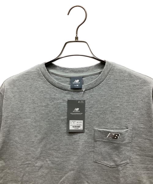 NEW BALANCE（ニューバランス）NEW BALANCE (ニューバランス) 長袖カットソー ライトグレー サイズ:M 未使用品の古着・服飾アイテム