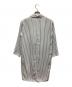 MURUA (ムルーア) ロングシャツ ホワイト×ブラック サイズ:F 未使用品：4000円