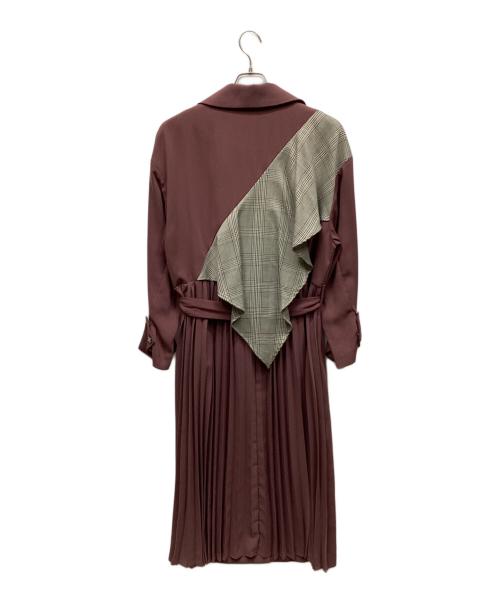 MURUA（ムルーア）MURUA (ムルーア) トレンチコート レッド サイズ:Fの古着・服飾アイテム