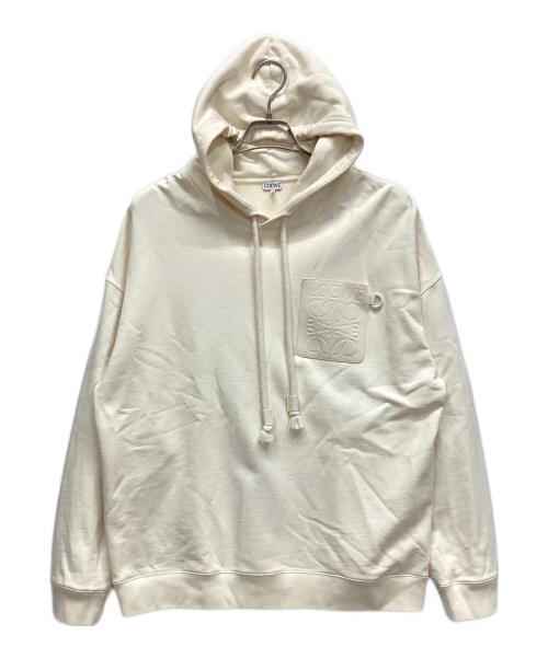 LOEWE（ロエベ）LOEWE (ロエベ) パーカー ホワイト サイズ:XLの古着・服飾アイテム
