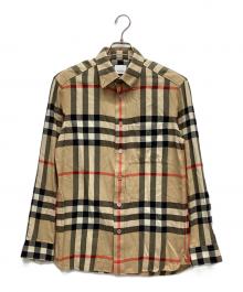 BURBERRY（バーバリー）の古着「シャツ」｜ベージュ