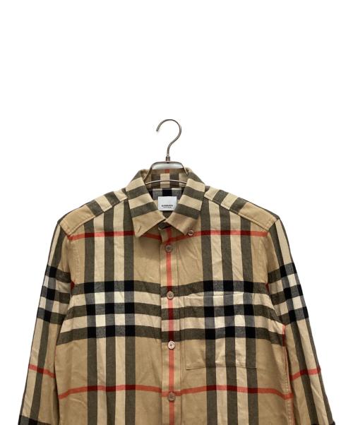 BURBERRY（バーバリー）BURBERRY (バーバリー) シャツ ベージュ サイズ:XSの古着・服飾アイテム