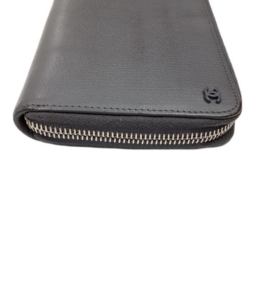 CHANEL（シャネル）CHANEL (シャネル) 長財布 グレーの古着・服飾アイテム