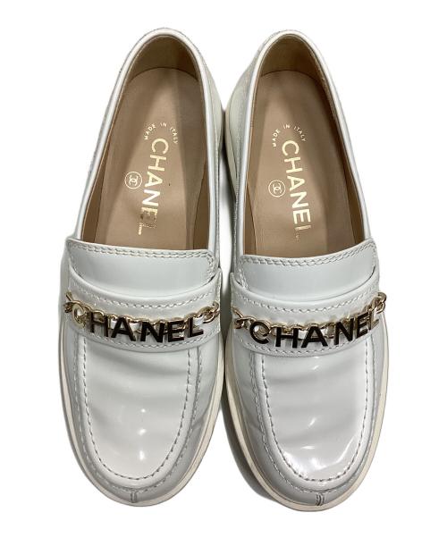 CHANEL（シャネル）CHANEL (シャネル) シューズ ホワイト サイズ:36の古着・服飾アイテム