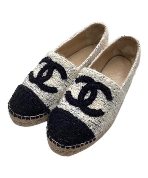 CHANEL（シャネル）CHANEL (シャネル) シューズ ホワイト サイズ:36の古着・服飾アイテム