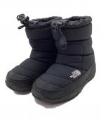 THE NORTH FACEザ ノース フェイス）の古着「Youth Nuptse Bootie」｜ブラック