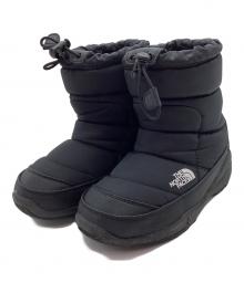 THE NORTH FACE（ザ ノース フェイス）の古着「Youth Nuptse Bootie」｜ブラック