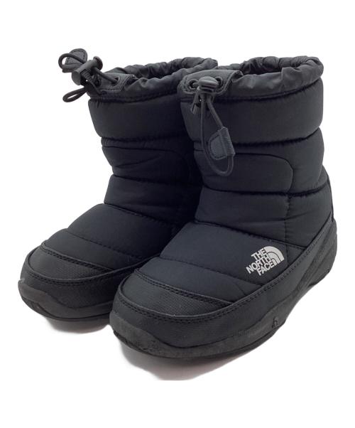 THE NORTH FACE（ザ ノース フェイス）THE NORTH FACE (ザ ノース フェイス) Youth Nuptse Bootie ブラック サイズ:18の古着・服飾アイテム