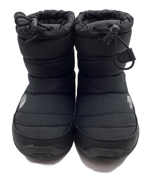 THE NORTH FACE（ザ ノース フェイス）THE NORTH FACE (ザ ノース フェイス) Youth Nuptse Bootie ブラック サイズ:18の古着・服飾アイテム