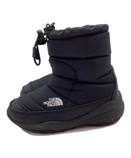 THE NORTH FACE（ザ ノース フェイス）THE NORTH FACE (ザ ノース フェイス) Youth Nuptse Bootie ブラック サイズ:18の古着・服飾アイテム