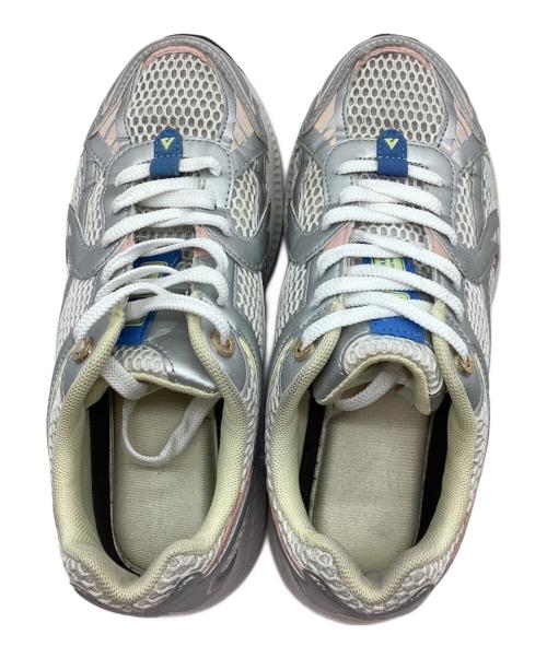 ASFVLT CITY RUN（-）ASFVLT CITY RUN (-) スニーカー シルバー×ピンク サイズ:38の古着・服飾アイテム