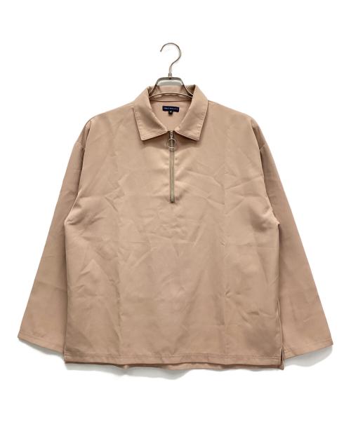 URBAN RESEARCH（アーバンリサーチ）URBAN RESEARCH (アーバンリサーチ) ハーフジップシャツ ピンク サイズ:40の古着・服飾アイテム