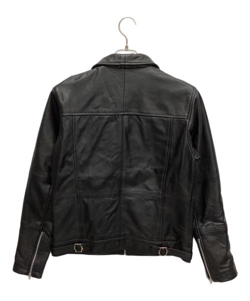 Roshell（ロシェル）Roshell (ロシェル) レザージャケット ブラック サイズ:Mの古着・服飾アイテム