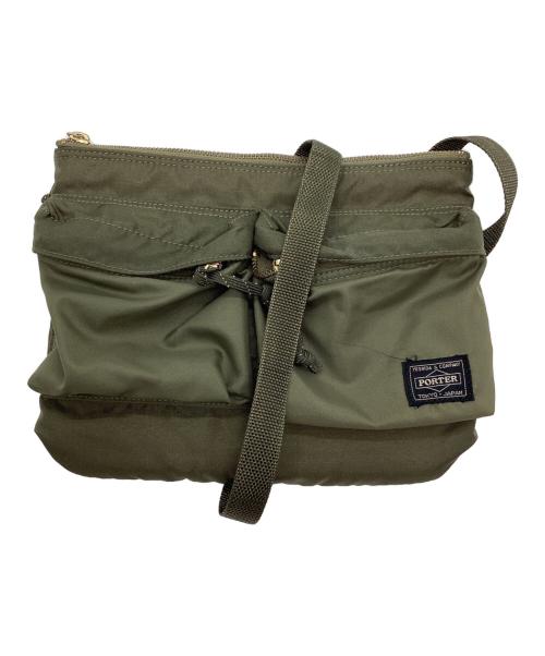 PORTER（ポーター）PORTER (ポーター) ショルダーバッグ オリーブの古着・服飾アイテム