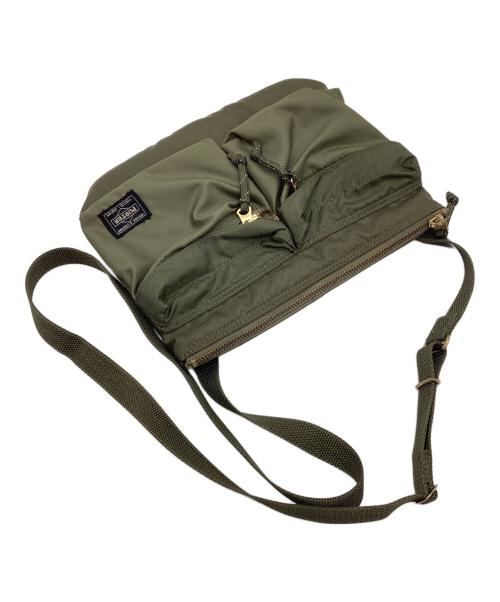 PORTER（ポーター）PORTER (ポーター) ショルダーバッグ オリーブの古着・服飾アイテム