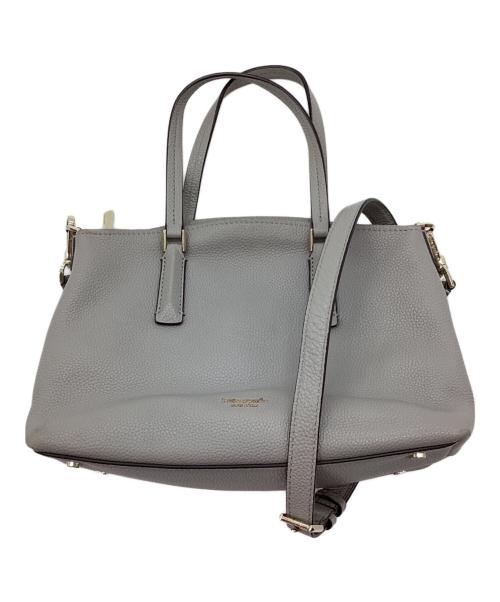 Kate Spade（ケイトスペード）Kate Spade (ケイトスペード) 2WAYバッグ グレーの古着・服飾アイテム