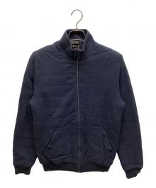 massimo Dutti（マッシモドゥッティ）の古着「レザージャケット」｜ネイビー