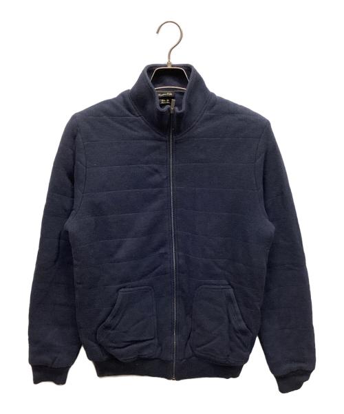massimo Dutti（マッシモドゥッティ）massimo Dutti (マッシモドゥッティ) レザージャケット ネイビー サイズ:Lの古着・服飾アイテム