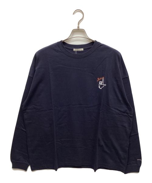 UNITED ARROWS（ユナイテッドアローズ）UNITED ARROWS (ユナイテッドアローズ) Lions (ライオンズ) 長袖カットソー ネイビー サイズ:L 未使用品の古着・服飾アイテム
