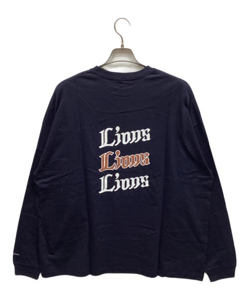 UNITED ARROWS（ユナイテッドアローズ）UNITED ARROWS (ユナイテッドアローズ) Lions (ライオンズ) 長袖カットソー ネイビー サイズ:L 未使用品の古着・服飾アイテム