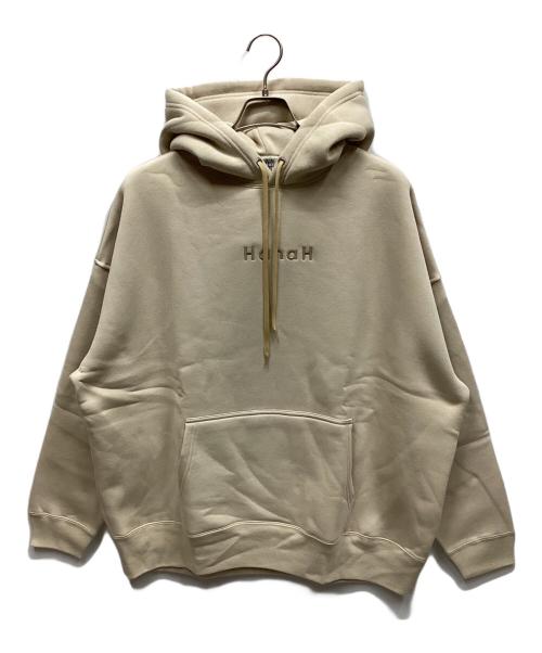 hanah（-）hanah (-) 藍にいな (ー) パーカー ベージュ サイズ:XL 未使用品の古着・服飾アイテム