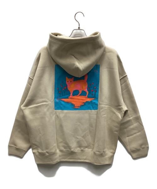 hanah（-）hanah (-) 藍にいな (ー) パーカー ベージュ サイズ:XL 未使用品の古着・服飾アイテム