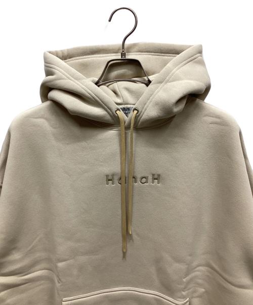 hanah（-）hanah (-) 藍にいな (ー) パーカー ベージュ サイズ:XL 未使用品の古着・服飾アイテム