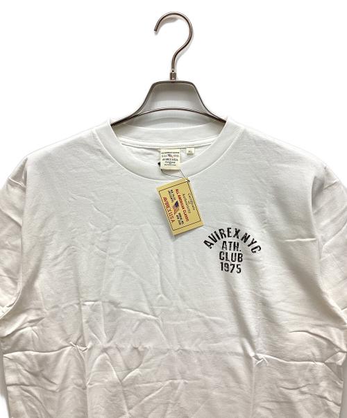 AVIREX（アヴィレックス）AVIREX (アヴィレックス) Tシャツ ホワイト サイズ:XL 未使用品の古着・服飾アイテム