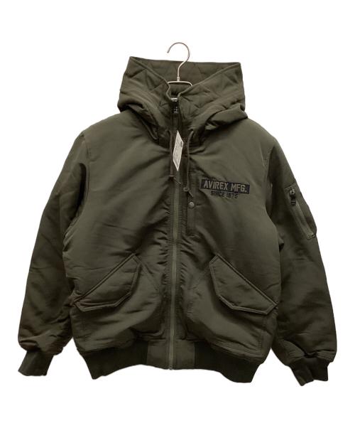 AVIREX（アヴィレックス）AVIREX (アヴィレックス) フライトジャケット カーキ サイズ:XL 未使用品の古着・服飾アイテム