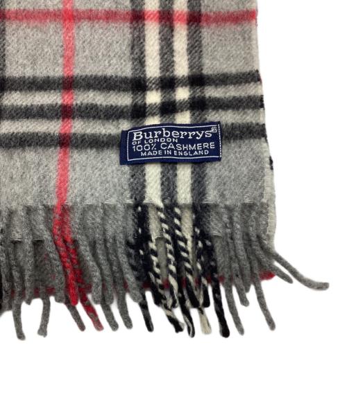 Burberry's（バーバリーズ）Burberry's (バーバリーズ) マフラー グレーの古着・服飾アイテム