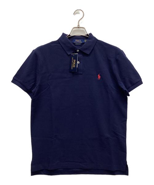 POLO RALPH LAUREN（ポロ・ラルフローレン）POLO RALPH LAUREN (ポロ・ラルフローレン) ポロシャツ ネイビー サイズ:M 未使用品の古着・服飾アイテム