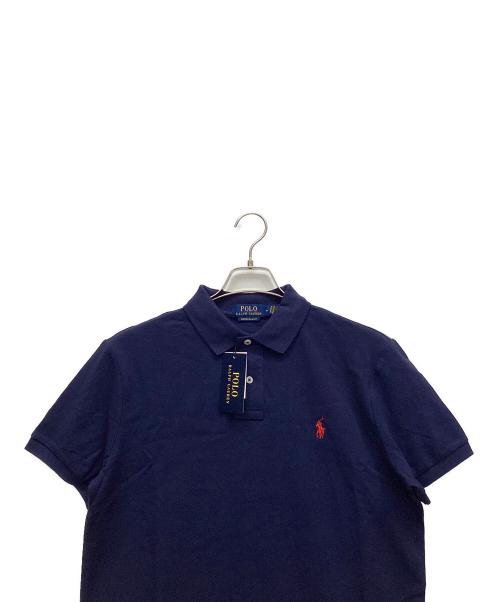POLO RALPH LAUREN（ポロ・ラルフローレン）POLO RALPH LAUREN (ポロ・ラルフローレン) ポロシャツ ネイビー サイズ:M 未使用品の古着・服飾アイテム
