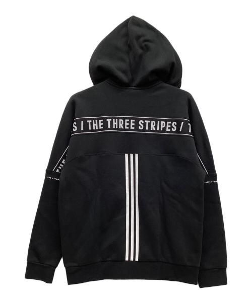 adidas（アディダス）adidas (アディダス) ジップパーカー ブラック サイズ:M 未使用品の古着・服飾アイテム